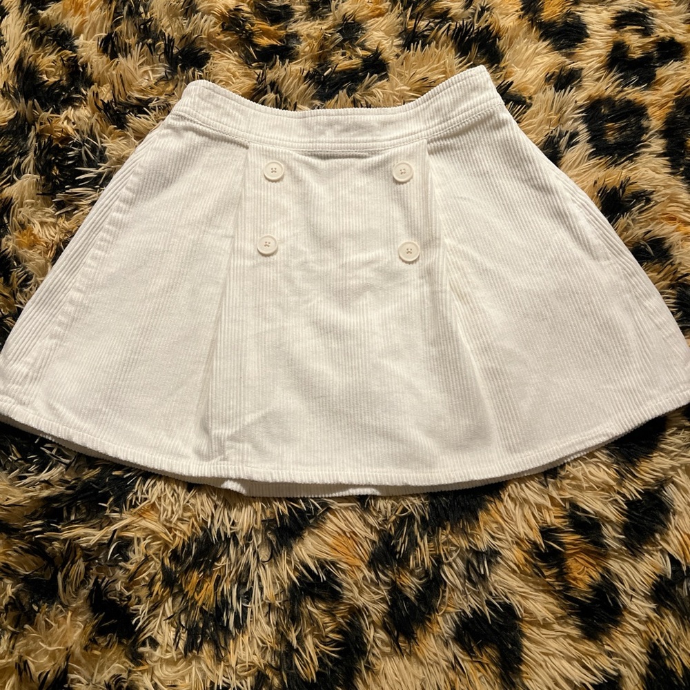 Forever 21 White Mini Skirt